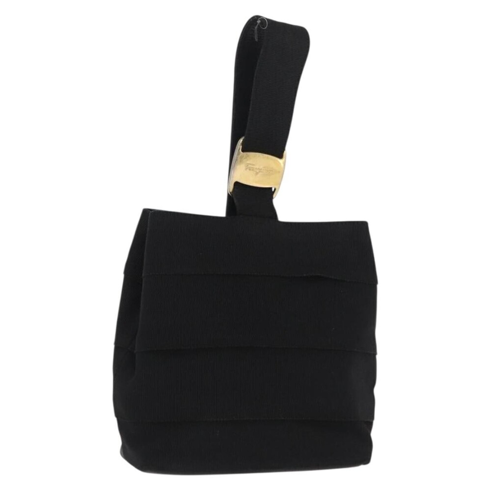 Salvatore Ferragamo Vala Clutch Nylon